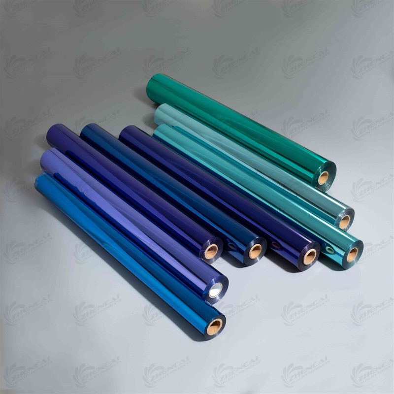 colorful blue fabric foil colorful blue fabric foil