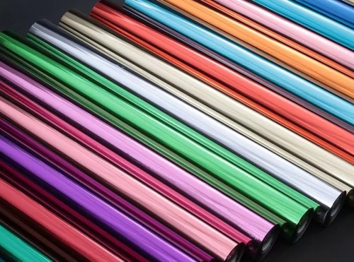 colorful silver matt plastic foil colorful silver matt plastic foil